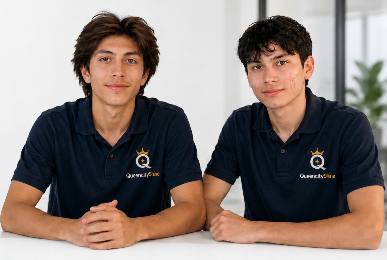Frank and Patrick, the brothers behind Carolina Residential Cleaning